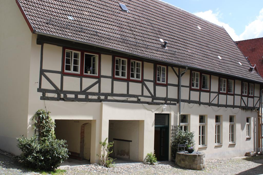 Ferienwohnungen Im Alten Handelshof Quedlinburg Dış mekan fotoğraf