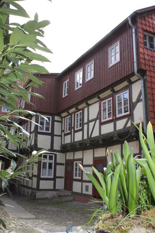 Ferienwohnungen Im Alten Handelshof Quedlinburg Dış mekan fotoğraf