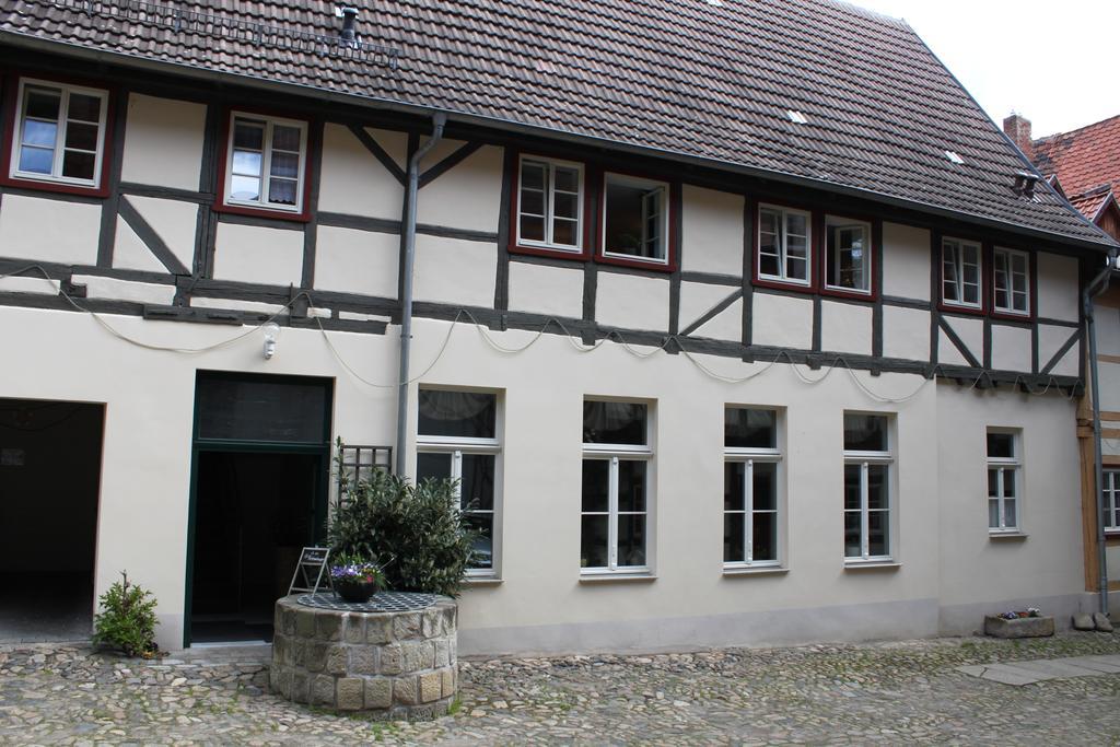 Ferienwohnungen Im Alten Handelshof Quedlinburg Dış mekan fotoğraf