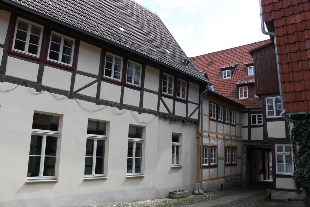 Ferienwohnungen Im Alten Handelshof Quedlinburg Dış mekan fotoğraf